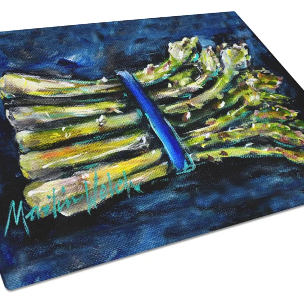 Vegetables Glass Cutting Board Large
