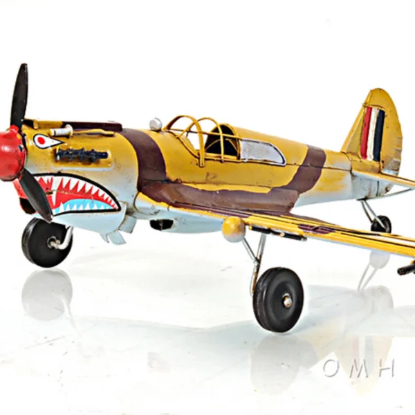 1941 Curtiss Hawk 81A American Ground-Attack Model Aircraft- 1:29 Scale