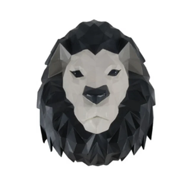 Anne Home - Origami Lion Head Wall Decor