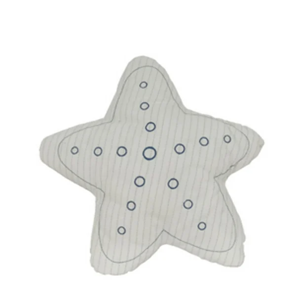 Anne Home - White Star-Shaped Pillow