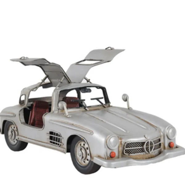 Mercedes Benz 300L Gullwing Silver Model Coupe