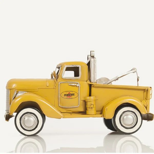 1926 Yellow Pennzoil Model Tow Truck