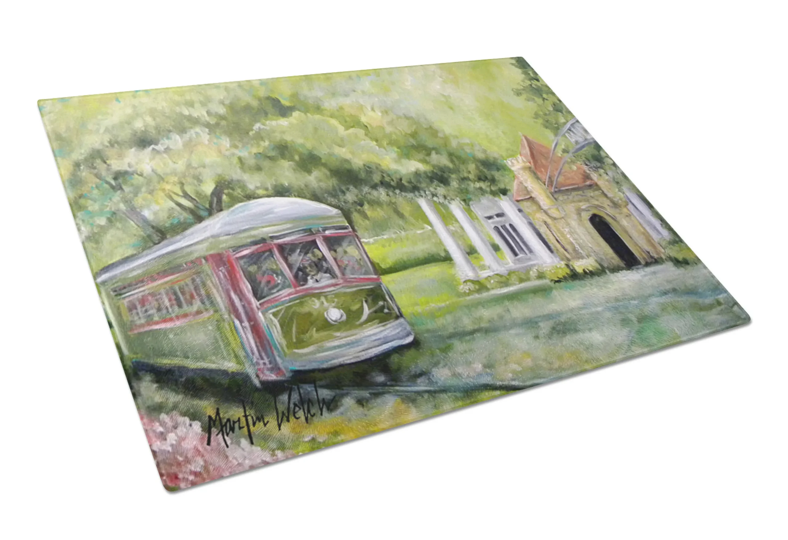 705332131698.0.td_size_1 Transportation Glass Cutting Board Large - Image 1