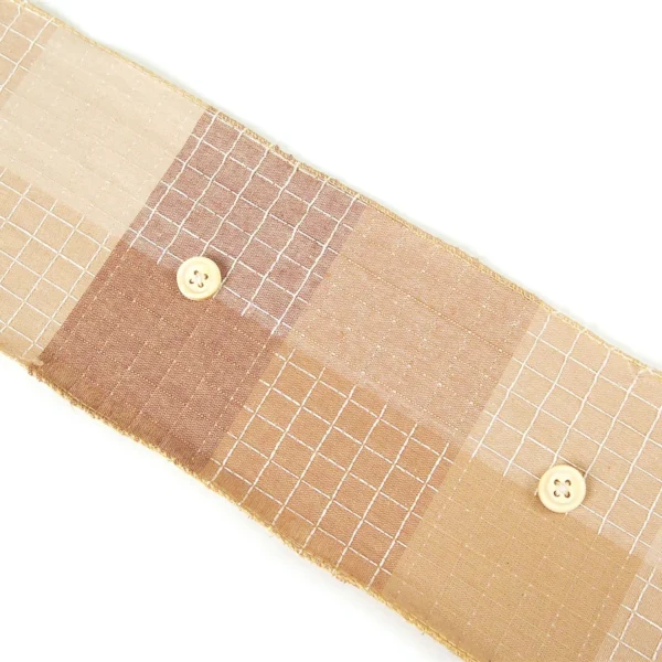 4.25" x 5 Yds. (4 Rolls)) Wired Polyester