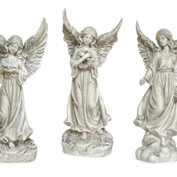 Angel (Set of 3) 13"H Polyresin