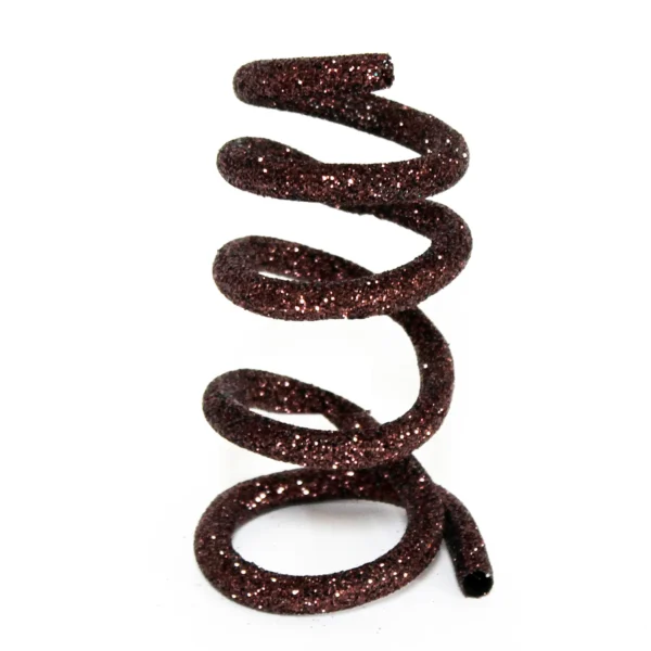 Glittered Tubing with Wire 10 Yds. (6 Rolls) Plastic