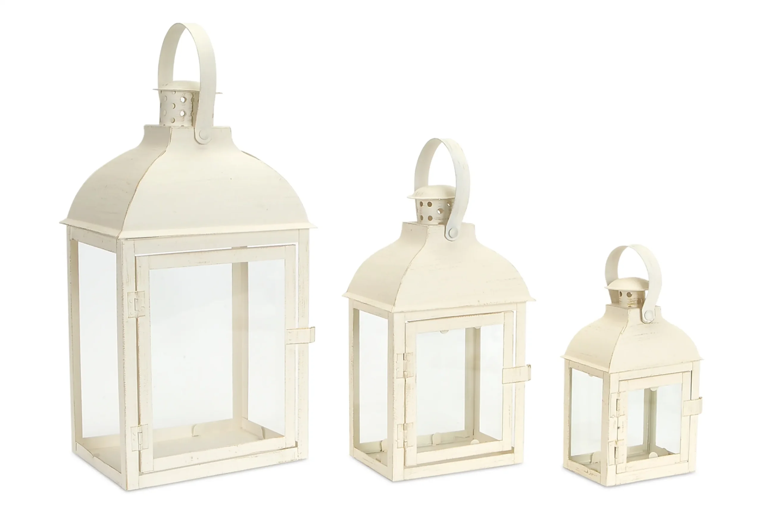 746427541671.0.td_size_1 Lantern (Set of 3) 7.5"-14"H Iron/Glass - Image 1