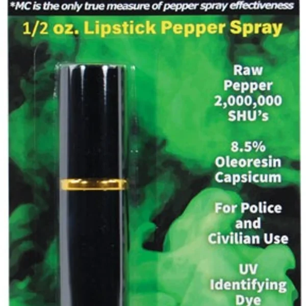 Pepper Shot 1.2% Mc 1/2 Oz Lipstick Pepper Spray