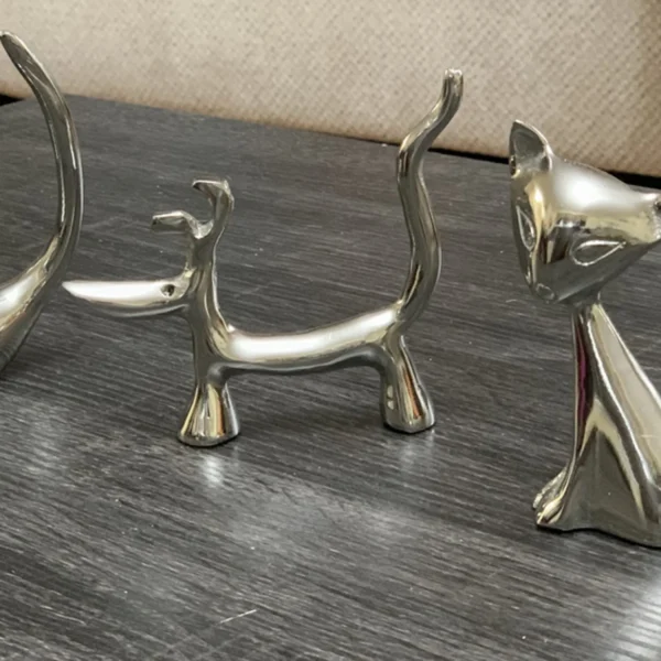 Vibhsa Ring Holders Set of 3-Cat, Dog, Bird