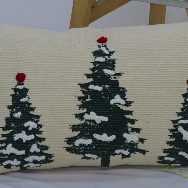 Chicos Home 14" x 24" Christmas Tree Throw Pillow for couch