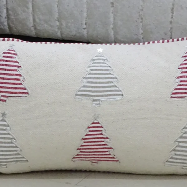 Chicos Home 14" x 24" Colorful Christmas Tree Decorative Throw Pillow