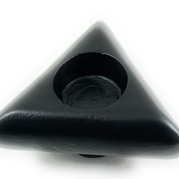 Vibhsa Triangle Candle Holder (Votive and Taper) (4" Wide)