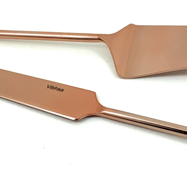 Vibhsa Cake Knife and Server Set (Treble Note)