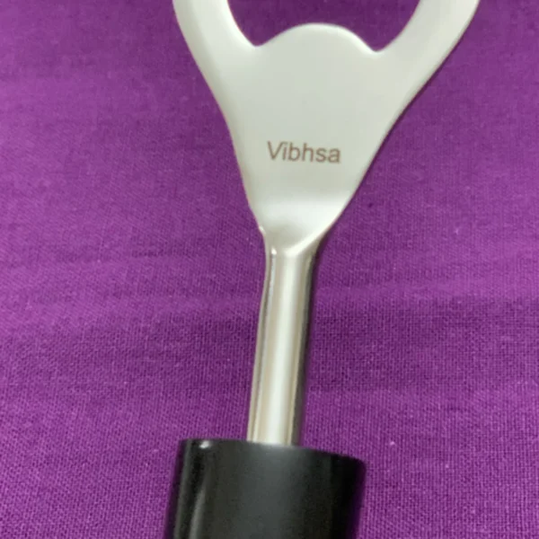 Vibhsa Bar Tools Accessories Bartending Kit set of 4 for Home Bar and Commercial Bars (Black)