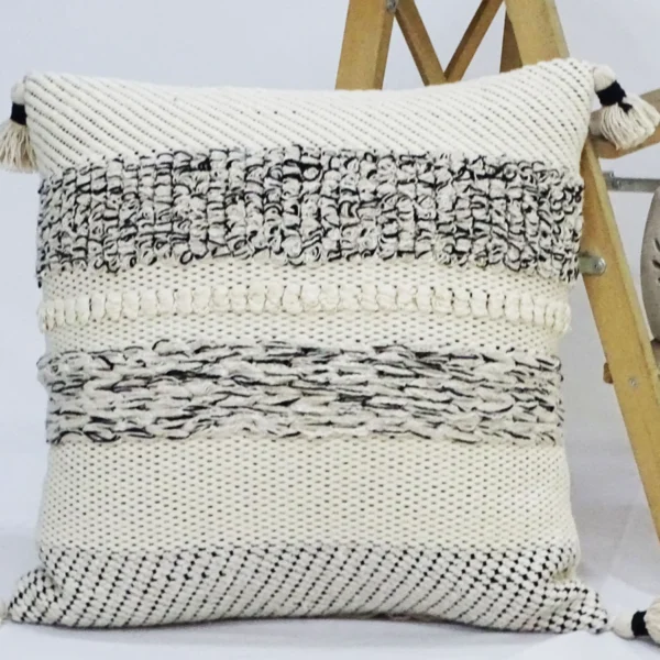 Chicos Home 22" X 22" Throw Pillow for couch with Tassels