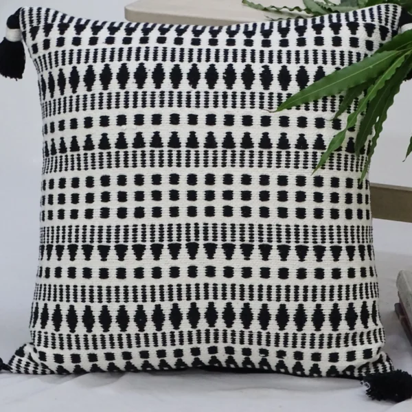 Chicos Home 22" X 22" Throw Pillow for couch with Tassels