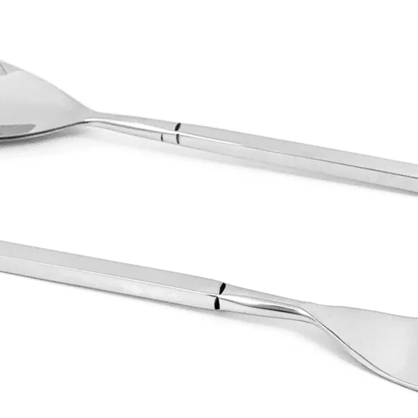 Vibhsa Stainless Steel Dinner Fork and Dinner Spoon Set of 12 pieces