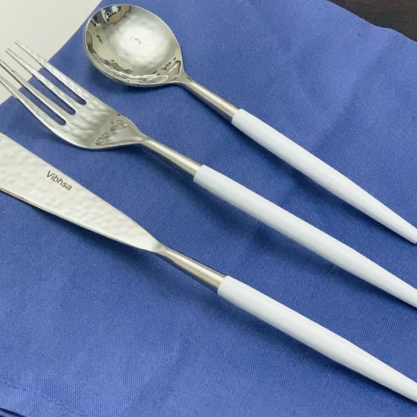 Vibhsa Stainless Steel Set of 36 Pieces (Dinner Knife, Dinner Fork, Soup Spoon)
