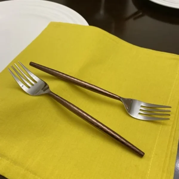 Stainless Steel Dinner Forks Set of 6 Pieces