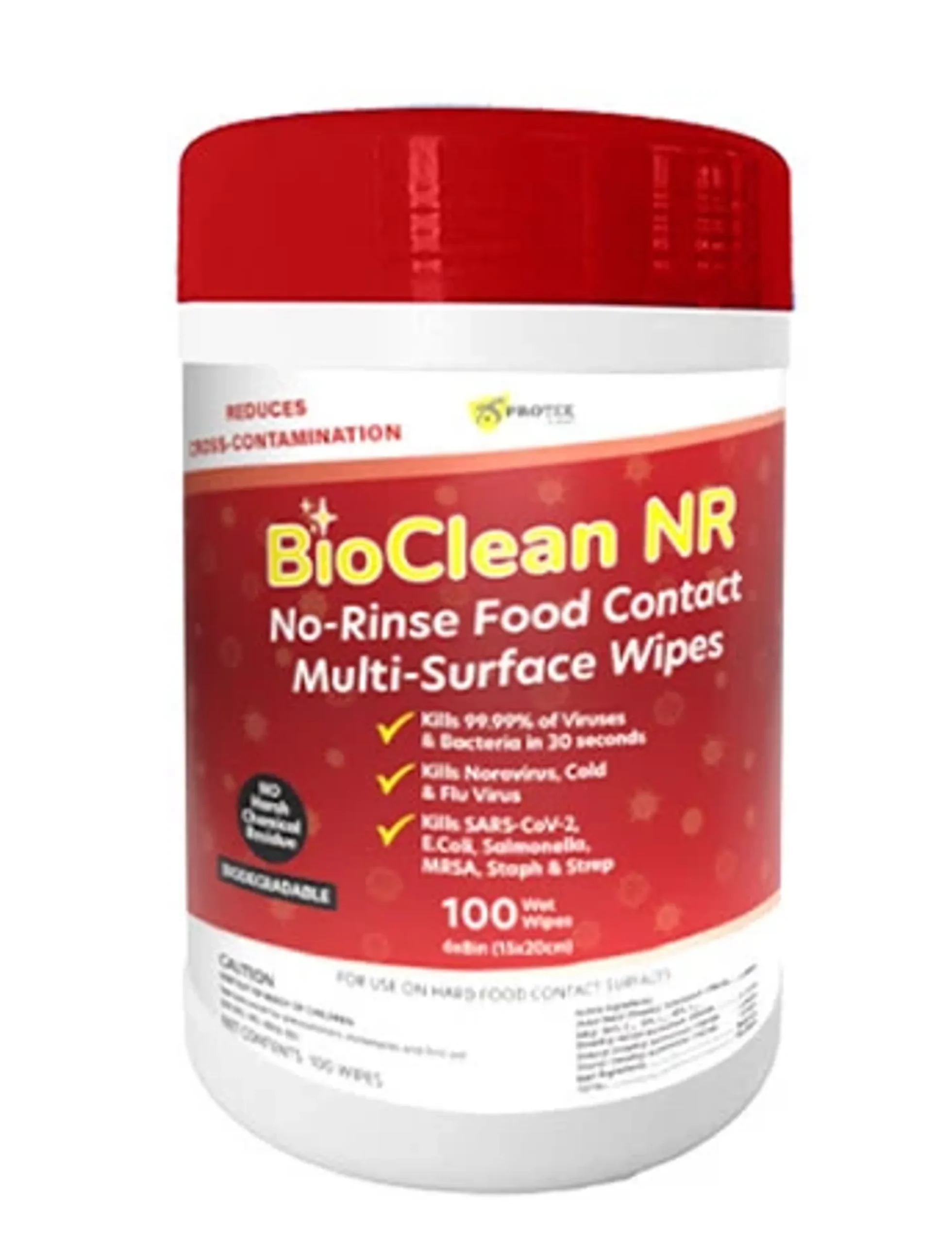 837147012968.0.td_size_1 BioClean NR No-Rinse Food Contact Multi-Surface Wipes - Image 1