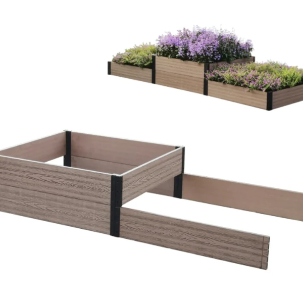Terraced Double Bed Extension 36" L x 74"/38“ W x 7"/14" H