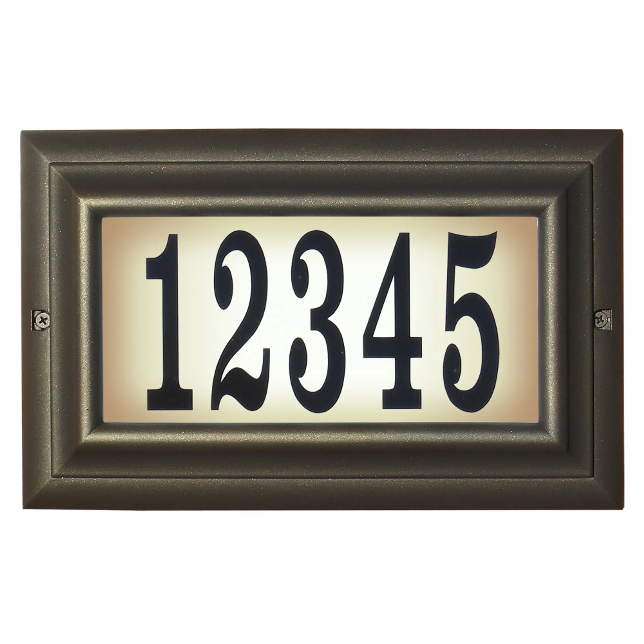 LTS-1300-ORB.0.td_size_1 Edgewood Lighted Address Plaque - Image 1